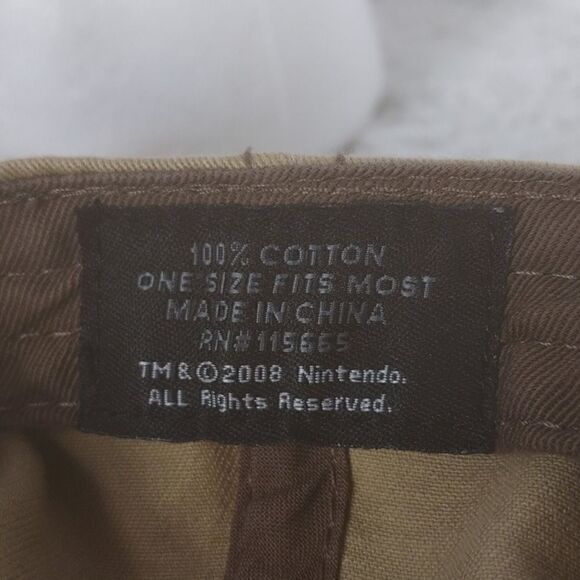 Distressed Nintendo Mario Brothers Mario Cap - Picture 9 of 11